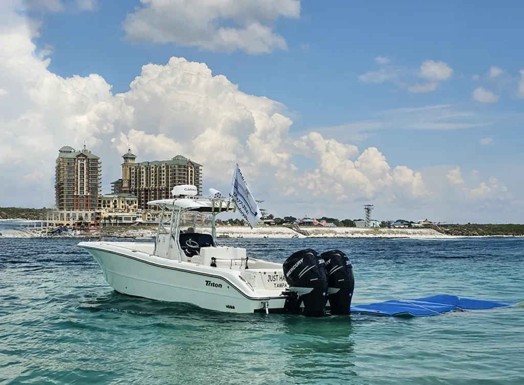 Charters for You boat near shore